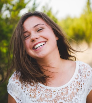 Example profile — Elena (stock photo)