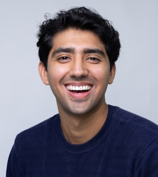 Example profile — James (stock photo)